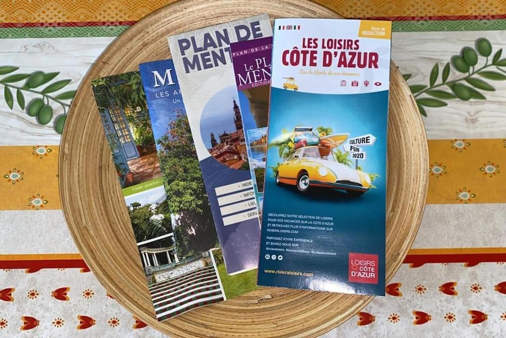 Le Montfleuri- Centre-Ville - Parking Prive - Vue Mer Menton Dış mekan fotoğraf